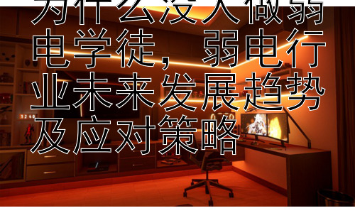 为什么没人做弱电学徒，弱电行业未来发展趋势及应对策略插图