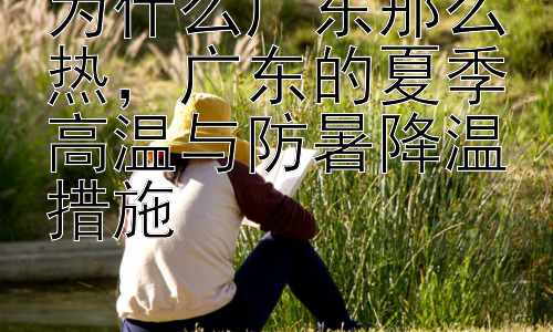 为什么广东那么热，广东的夏季高温与防暑降温措施插图