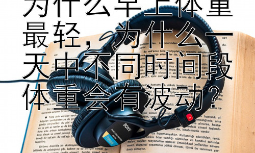 为什么早上体重最轻，为什么一天中不同时间段体重会有波动？插图