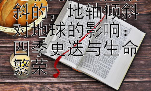地轴为什么是倾斜的，地轴倾斜对地球的影响：四季更迭与生命繁荣插图