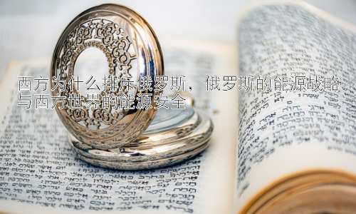 西方为什么排斥俄罗斯，俄罗斯的能源战略与西方世界的能源安全插图