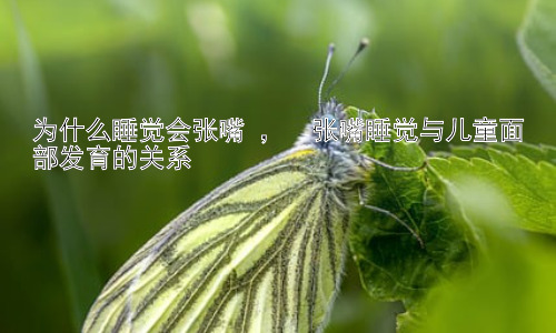 为什么睡觉会张嘴 ，  张嘴睡觉与儿童面部发育的关系插图
