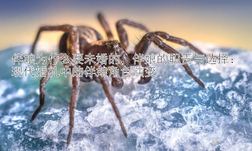 伴娘为什么要未婚的，伴娘的职责与选择：现代婚礼中的伴娘角色演变插图