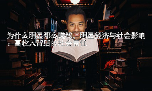 为什么明星那么赚钱，明星经济与社会影响：高收入背后的社会责任插图