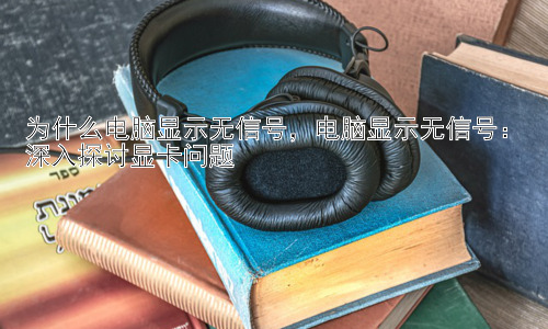 为什么电脑显示无信号，电脑显示无信号：深入探讨显卡问题插图