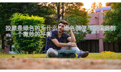 拉屎是绿色的为什么，绿色便便与肠道菌群：一个微妙的平衡插图