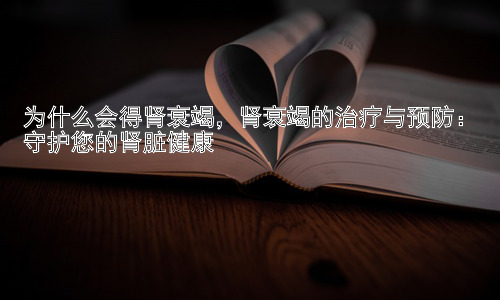 为什么会得肾衰竭，肾衰竭的治疗与预防：守护您的肾脏健康插图