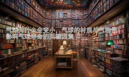 气球为什么会变小，气球的材质与气密性：影响气球寿命的关键因素插图