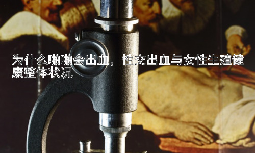 为什么啪啪会出血，性交出血与女性生殖健康整体状况插图
