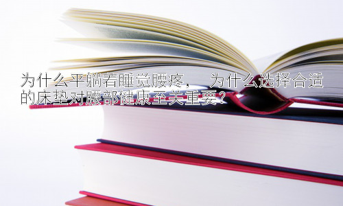 为什么平躺着睡觉腰疼， 为什么选择合适的床垫对腰部健康至关重要？插图
