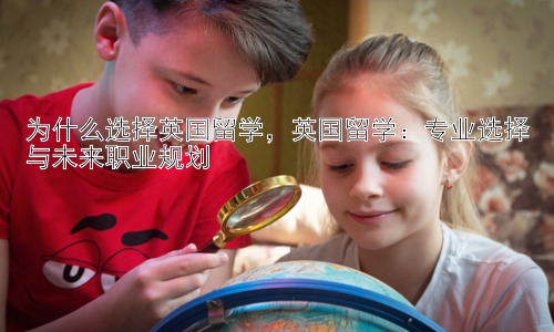为什么选择英国留学，英国留学：专业选择与未来职业规划插图