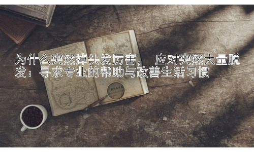 为什么突然掉头发厉害， 应对突然大量脱发：寻求专业的帮助与改善生活习惯插图