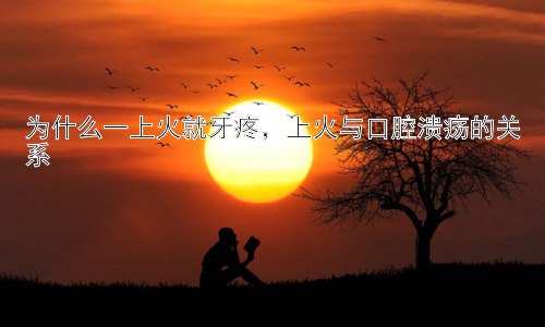 为什么一上火就牙疼，上火与口腔溃疡的关系插图