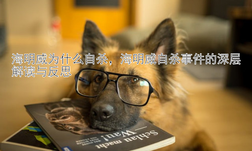 海明威为什么自杀，海明威自杀事件的深层解读与反思插图