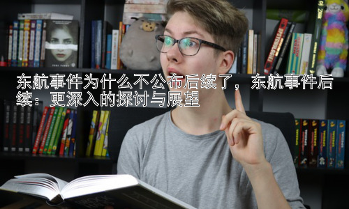 东航事件为什么不公布后续了，东航事件后续：更深入的探讨与展望插图