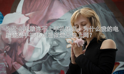 为什么电脑连不上手机热点，为什么我的电脑连接手机热点后依然无法上网？插图