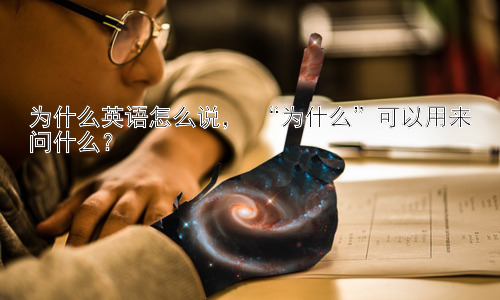 为什么英语怎么说， “为什么”可以用来问什么？插图