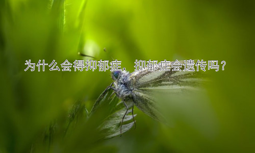 为什么会得抑郁症，抑郁症会遗传吗？插图