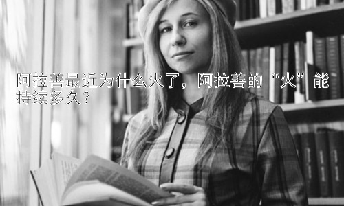 阿拉善最近为什么火了，阿拉善的“火”能持续多久？插图