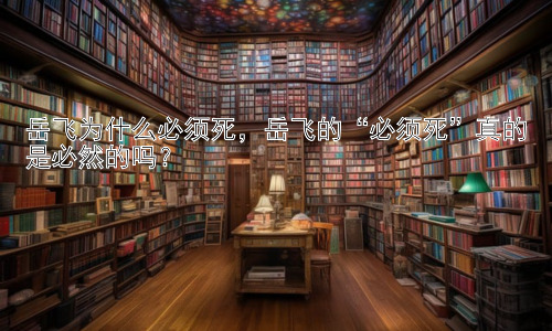 岳飞为什么必须死，岳飞的“必须死”真的是必然的吗？插图